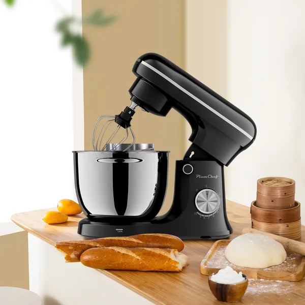 Electric Stand Mixer 5L – 10-Speed Tilt-Head Kitchen Mixer with Stainless Bowl & 3 Attachments