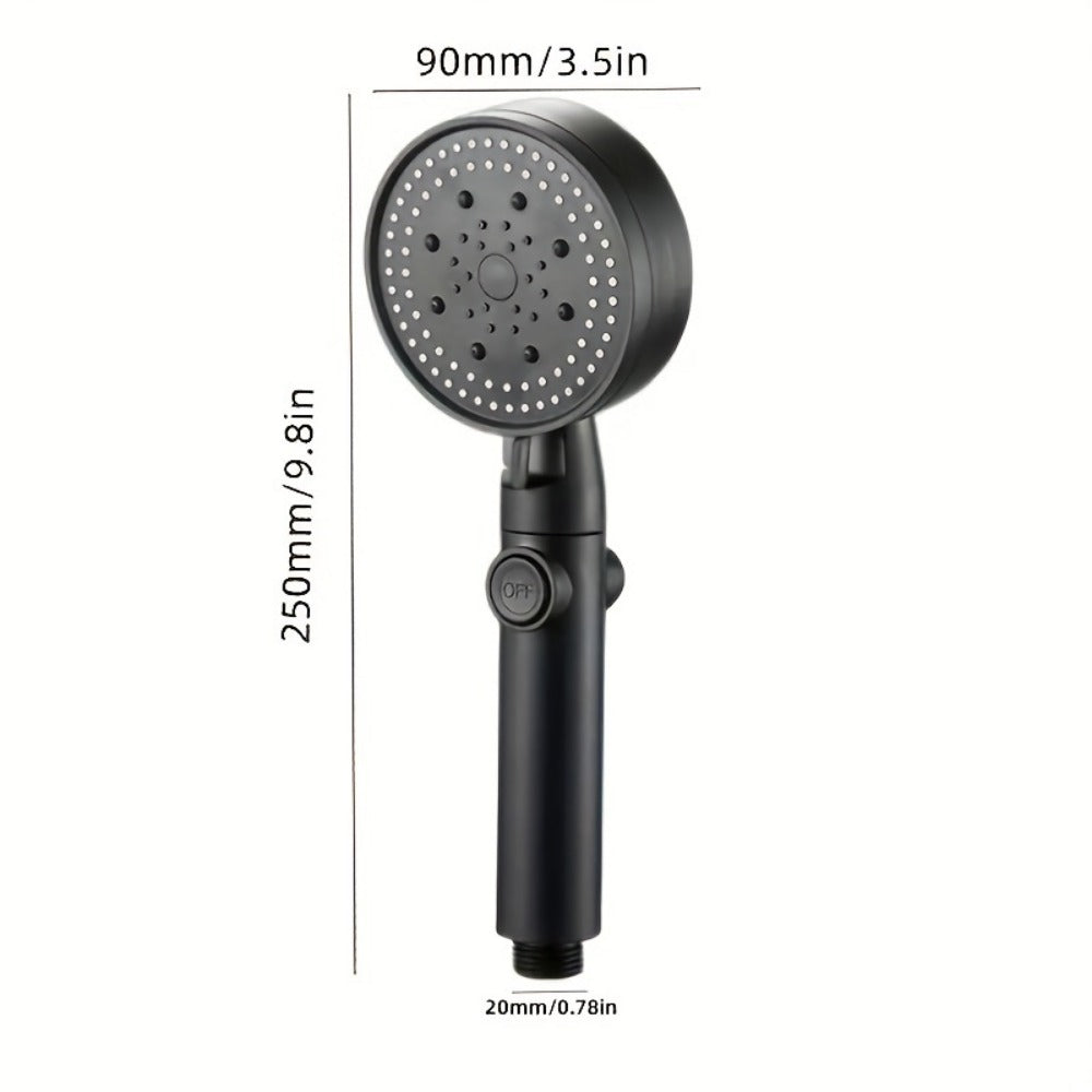 Punch-Free Shower Head Holder – Adjustable Wall Mount Bracket