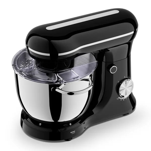 Electric Stand Mixer 5L – 10-Speed Tilt-Head Kitchen Mixer with Stainless Bowl & 3 Attachments