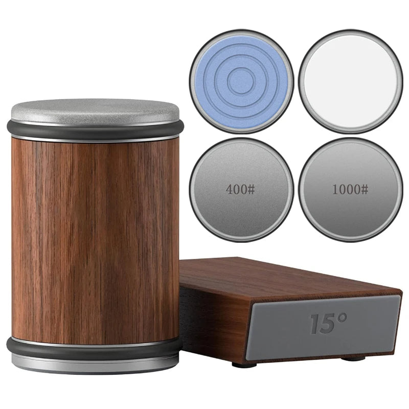 Rolling Knife Sharpener – Adjustable Angle Tungsten Steel Sharpener