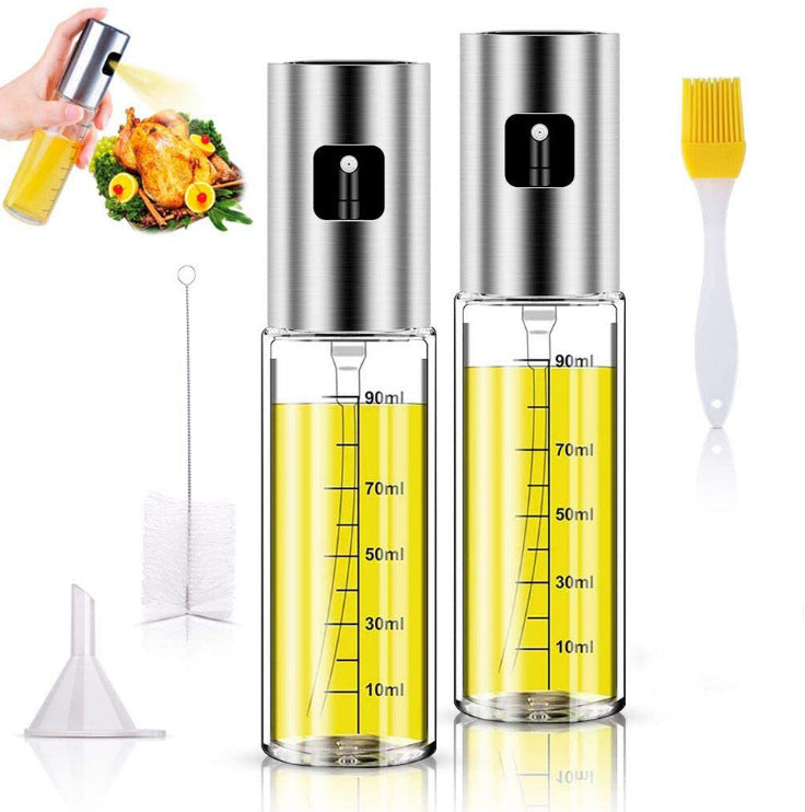 Stainless Steel Oil Spray Bottle for Cooking