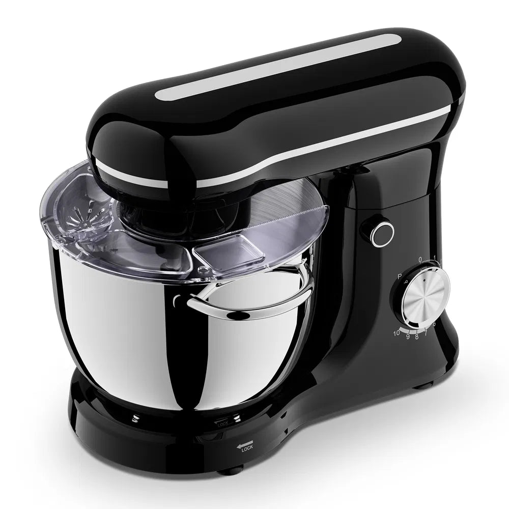 Electric Stand Mixer 5L – 10-Speed Tilt-Head Kitchen Mixer with Stainless Bowl & 3 Attachments